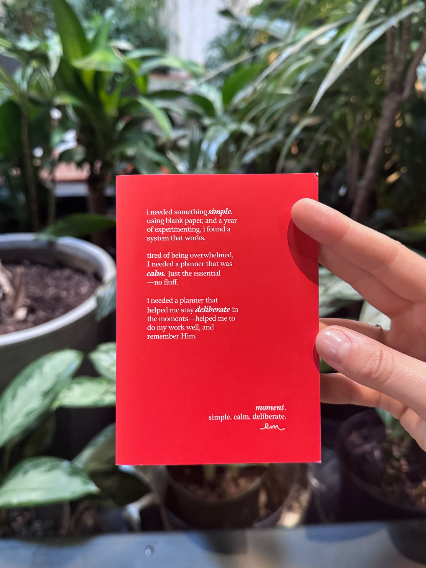 moment planner 2.0 [while supplies last!]